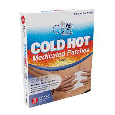Cold Hot Medicated Patches, Arm/Neck,