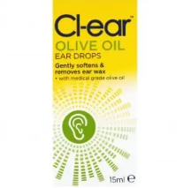 Cl-ear Olive Oil Ear Drops 15ml