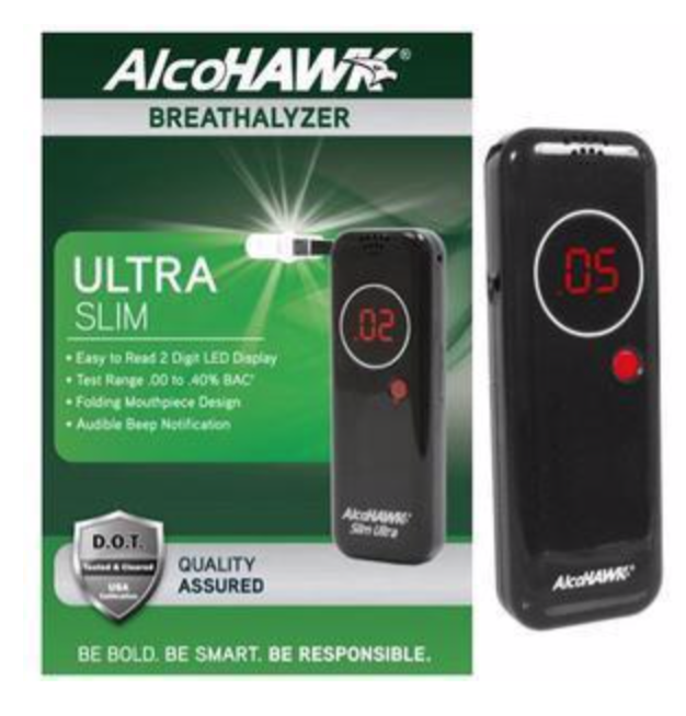 Alcohawk Ultraslim Breathylzer