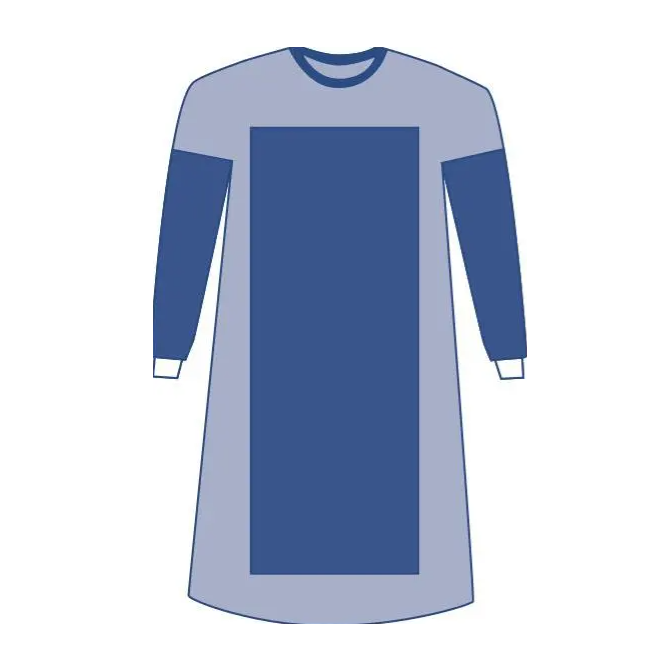 Sirus Poly Reinforced Gown with Set Sleeves